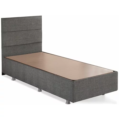  Silver - Grey (90 x 200) boxspring postelja, (20974287)