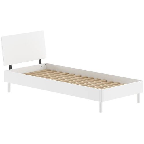 Vipack Bijeli krevet od masivne bukve s podnicom 90x200 cm Forrest &ndash; Cijene