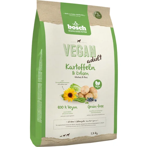 Bosch HPC Adult Vegan s krompirjem in grahom - 2,5 kg