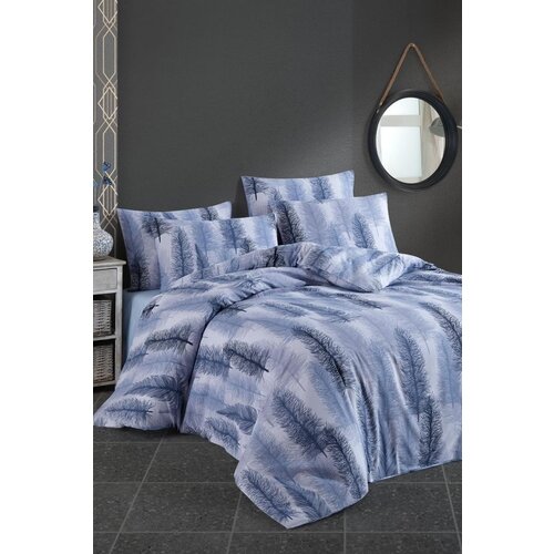 Aberto Design komplet posteljina Alen, 200x220cm, Plava-Tamnoplava Cene