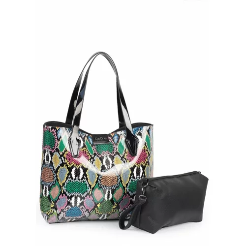 Capone Outfitters Shoulder Bag - Multicolor - Graphic