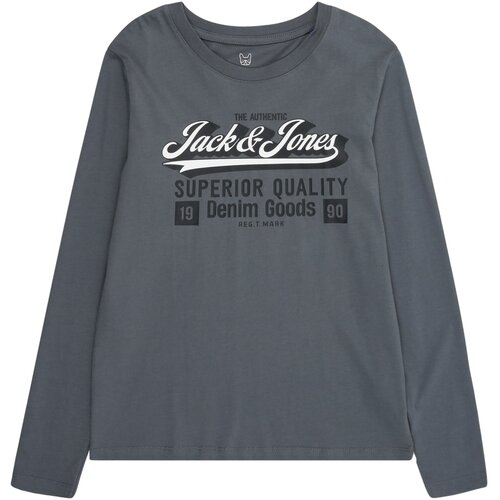Jack & Jones Majica siva / crna / bijela Cijene