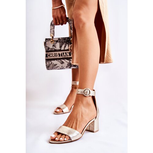 Maciejka Leather High Heel Sandals Cijene