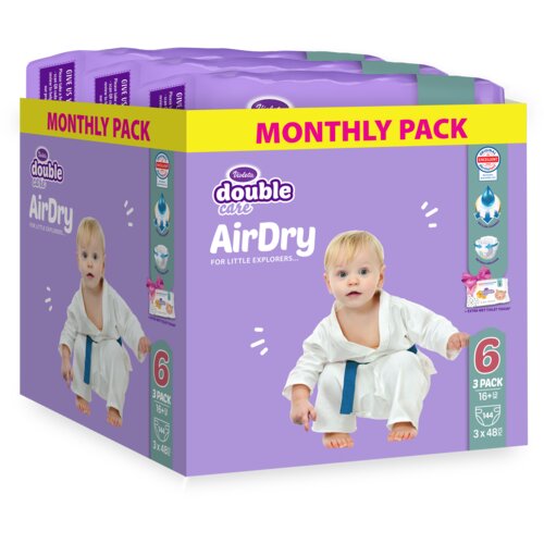 Violeta Pelene Air Dry Maxi 6+ montly, 144 komada Cene