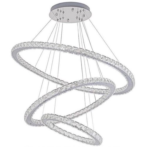  led luster na sajli sa prigu&scaron;ivačem LED/210W/230V 3000-6500K srebrna + daljinski upravljač Cene