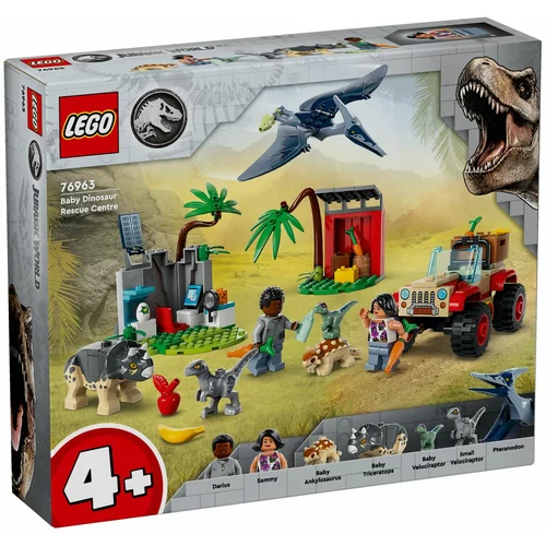Lego 76963 Reševalno središče za dinozavrske mladiče