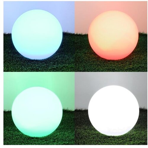  LED RGB prigušiva solarna svetiljka LED/5W/3,7V 3000K IP54 prečnika 40 cm Cene