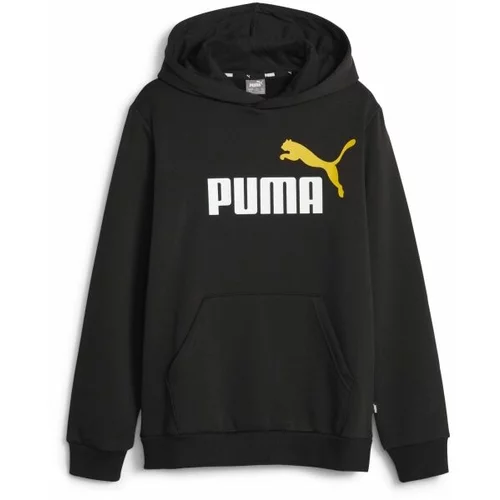 Puma ESS + 2 COL BIG LOGO HOODIE FL B Majica za dječake, crna, veličina