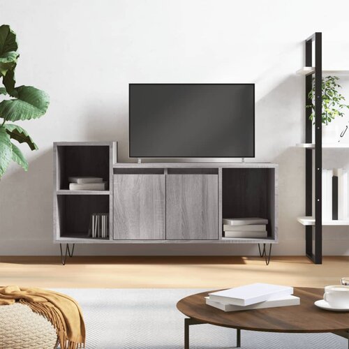 VidaXL TV ormarić boja hrasta sonome 100x35x55 cm konstruirano drvo Slike