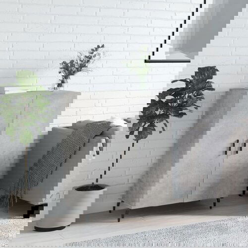 vidaXL Komoda siva boja betona 69,5x34x90 cm od konstruiranog drva Cijene