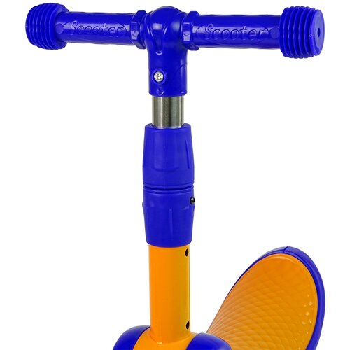 Lean Toys Trikolesni skiro in poganjalec z lučkami in glasbo Modra lea Slike