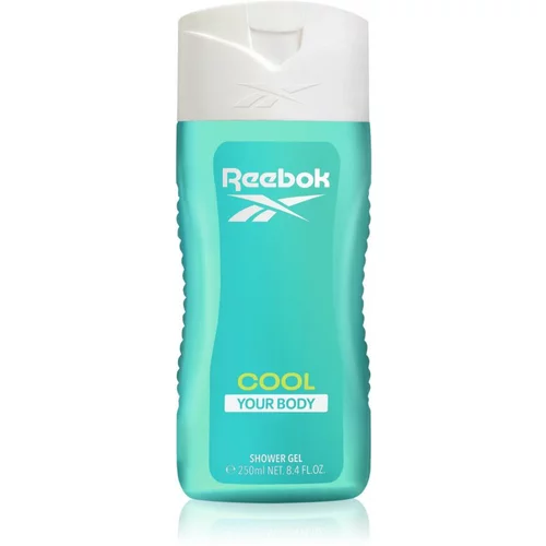 Reebok Cool Your Body osvežujoč gel za prhanje za ženske 250 ml