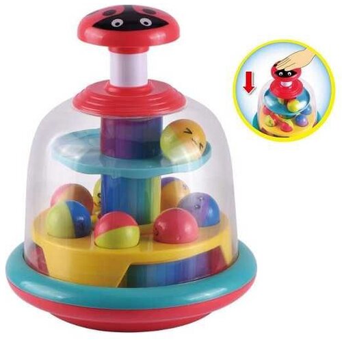 Infunbebe Igračka za bebe zavrti loptice 6+M Slike