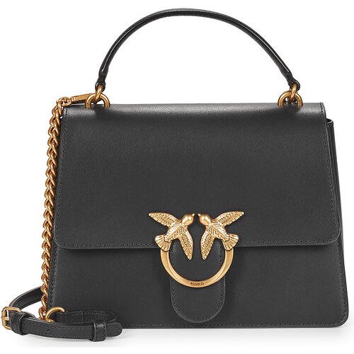 Pinko LOVE ONE TOP HANDLE CLASSIC LIGHT VITELLO SET Crna Slike