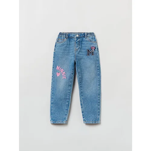 OVS Jeans hlače MINNIE 1828220 Modra Relaxed Fit