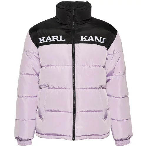 Karl Kani Zimska jakna sivka / črna / bela