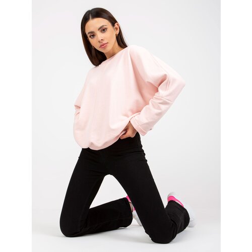 RUE PARIS Sweatshirt-RV-BL-8080.56-light pink Slike