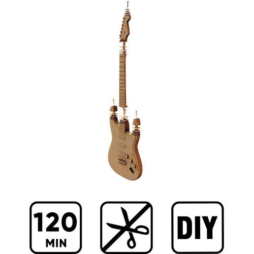 Cartonic 3D puzzle Gitara Slike