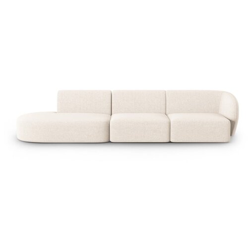 Milo Casa Bež sofa od &amp;scaron;enila s desnim kutom 311 cm Paolo &amp;ndash; Slike