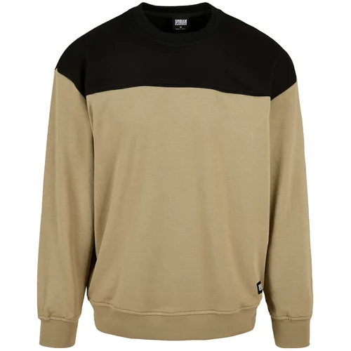 Urban Classics Sweater majica bež / crna