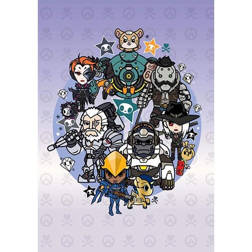 Ingram Publisher Services Tokidoki - Overwatch Tokidoki X Series 3 Notebook Cene
