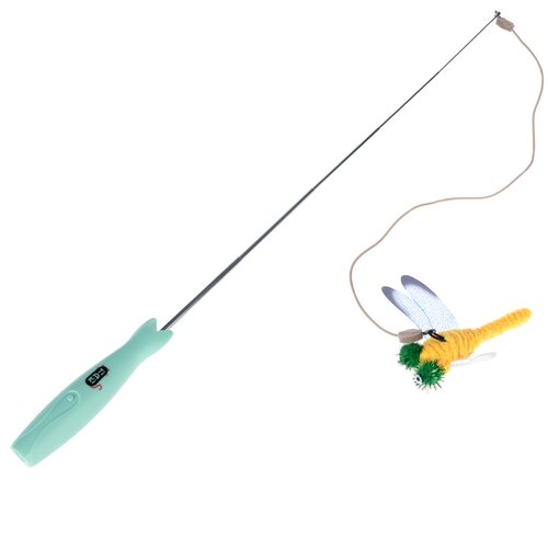 TIAKI Dragonfly ribički &amp;scaron;tap s LED pokazivačem, za mačke - 1 komad Slike