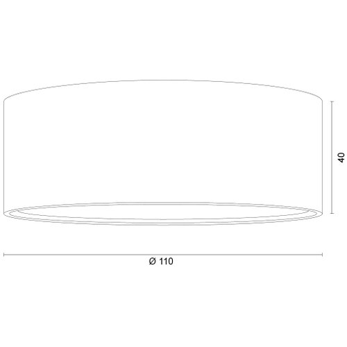  argon 8916 - plafonska lampa elora 1xGX53/7W/230V prečnik 11 cm terakotna Slike