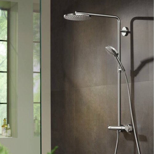 Hansgrohe 27633000 Raindance Select S 240 1jet stenska termostatska armatura s tu&amp;scaron; setom Slike