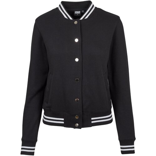 Urban Classics Women's College Sweat Jacket blk/blk Cijene