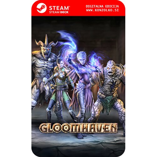  Gloomhaven - Steam koda brez &scaron;katlice (WINDOWS PC | STEAM DECK) Cene