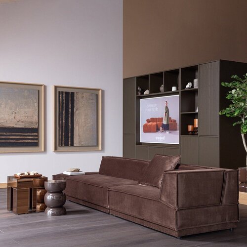 WOOOD Stranska mizica v sijajnem dekorju 45x45 cm Mirrox &amp;ndash; Slike