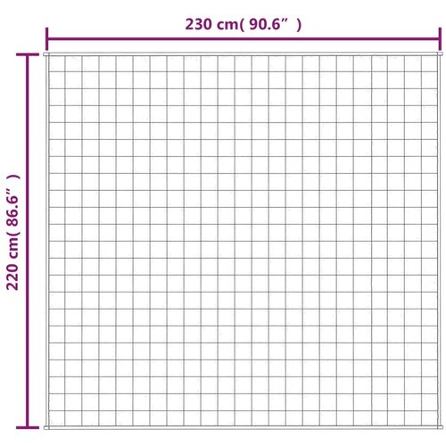  Te&amp;scaron;ka deka svijetla krem 220x230 cm 15 kg od tkanine Slike