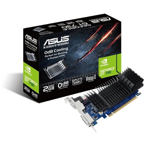 Asus nVidia GeForce GT730 2GB DDR5 64bit - GT730-SL-2GD5-BRK grafička kartica Cene