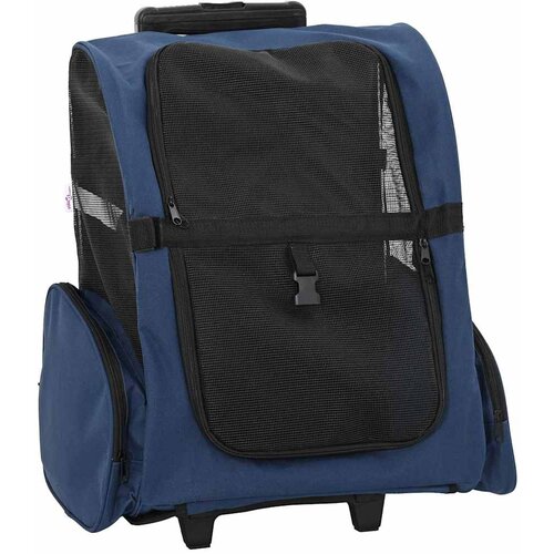 vidaXL Kolica za kućne ljubimce 3-u-1 Dizajn Plava 48x32x57 cm Oxford tkanina Cijene