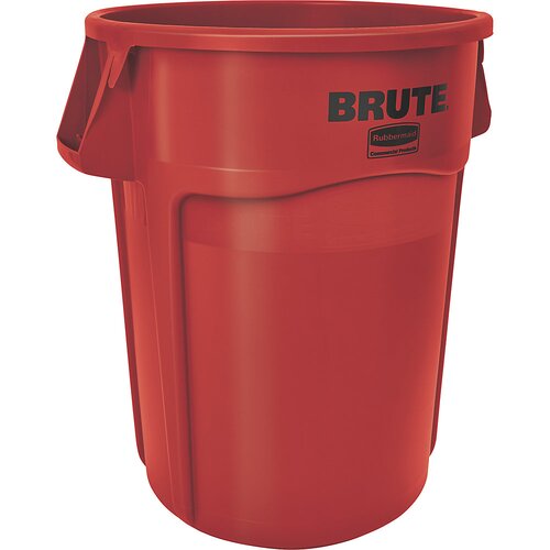 Rubbermaid Univerzalni vsebnik BRUTE®, okrogel, prostornina 166 l, rdeča Cene