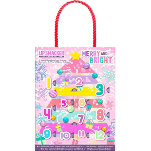 Lip_Smacker Merry and Bright 12 Days of Beauty adventni koledar za otroke Slike