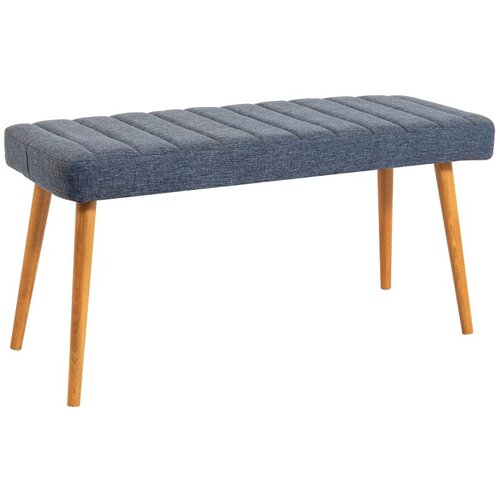 Woody Fashion Trpezarijska klupa Stormi Bench Bež-Teget Slike