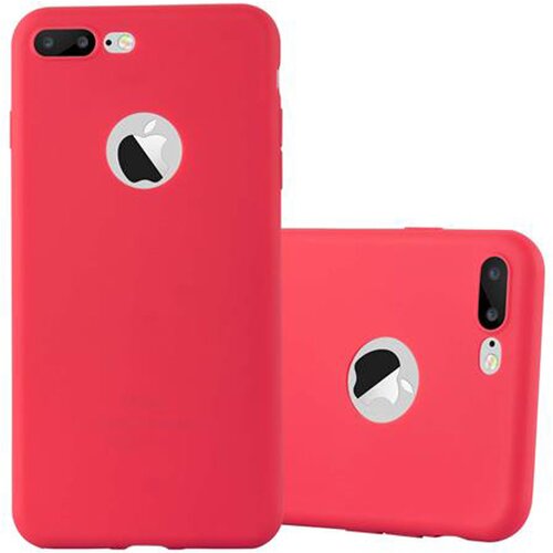 Cadorabo Ohi&amp;scaron;je, združljiv z Apple v Candy Red - Za&amp;scaron;čitni pokrov iz fleksibilnega silikona TPU, (20573190) Slike