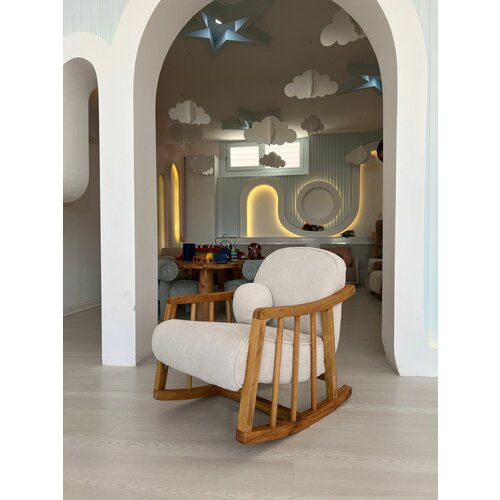 Atelier Del Sofa kleamini - whte white wing chair Slike