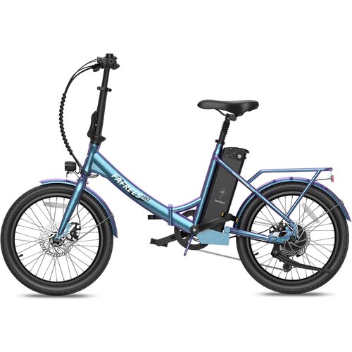 Fafrees Mestno električno kolo F20 Lasting, senzor navora, 36V 250W 18.2Ah, sijoče modrozelena, (5000039060) Slike
