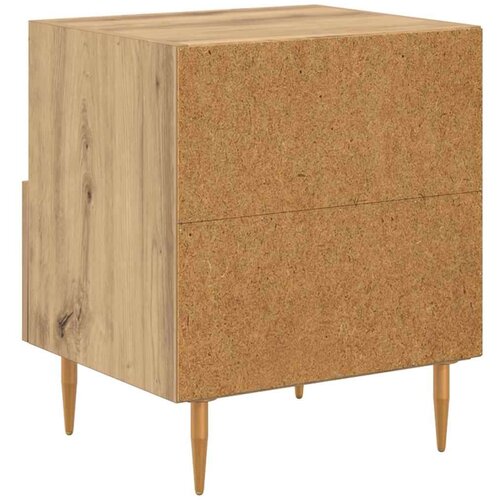 VidaXL Noćni ormarić Smeđa 40 x 35 x 47.5 cm Konstruirano drvo Slike