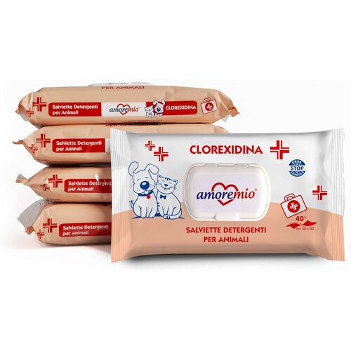  AmoreMio Vlažne maramice - Clorexidine 110kom Cene