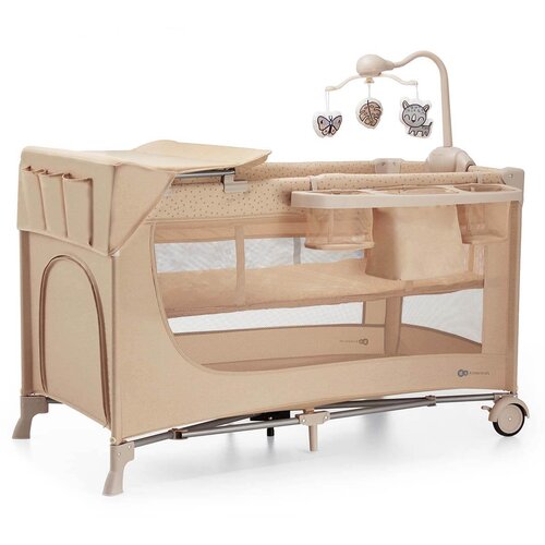 Kinderkraft prenosivi krevetac sa dodacima joy 2 beige ( KLJOY02BEG000AC ) Cene