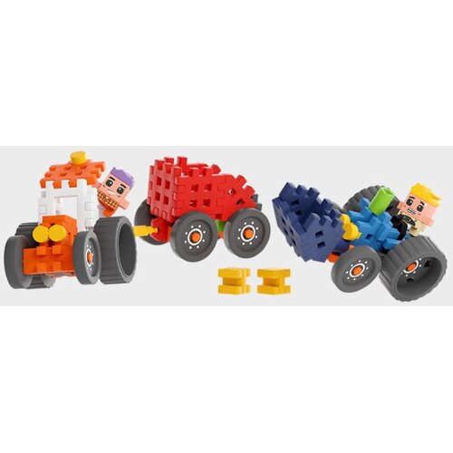 Marioinex Mini Waffle Farmer 110 kom, Tractors and the Glorious Pasture Slike