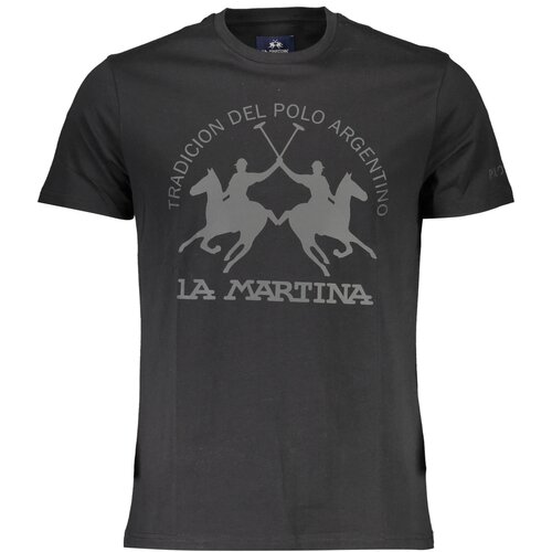 La Martina MEN&amp;amp;#39;S SHORT SLEEVE T-SHIRT BLACK Slike