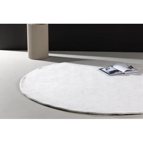 Venture Home okrugli tepih Nixie ⌀200 cm, bijeli Cijene
