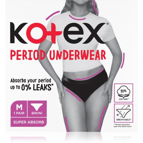Kotex Period Underwear menstrualne hlačke velikost M 1 kos Cene