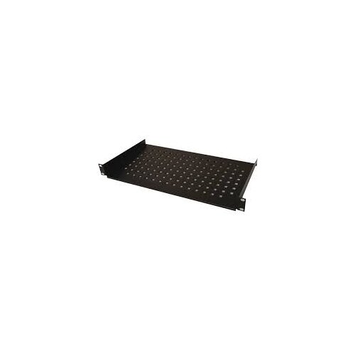 Mirsan polica fiksna 600mm rack kačenje na 4 tačke 19/1U crna MR.SBR60.01 Slike