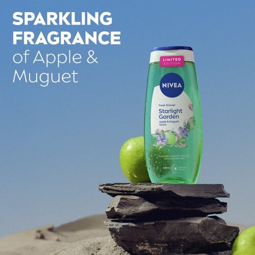 Nivea Starlight Garden osvežujoč gel za prhanje omejena izdaja 250 ml Slike