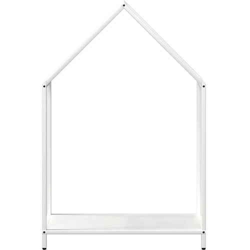  Stalak za drva bijeli 60x25x90 cm hladno valjani čelik Slike
